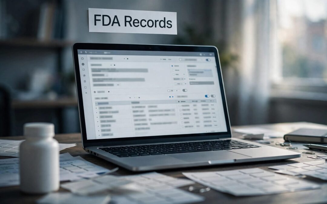 FDA drug approval database