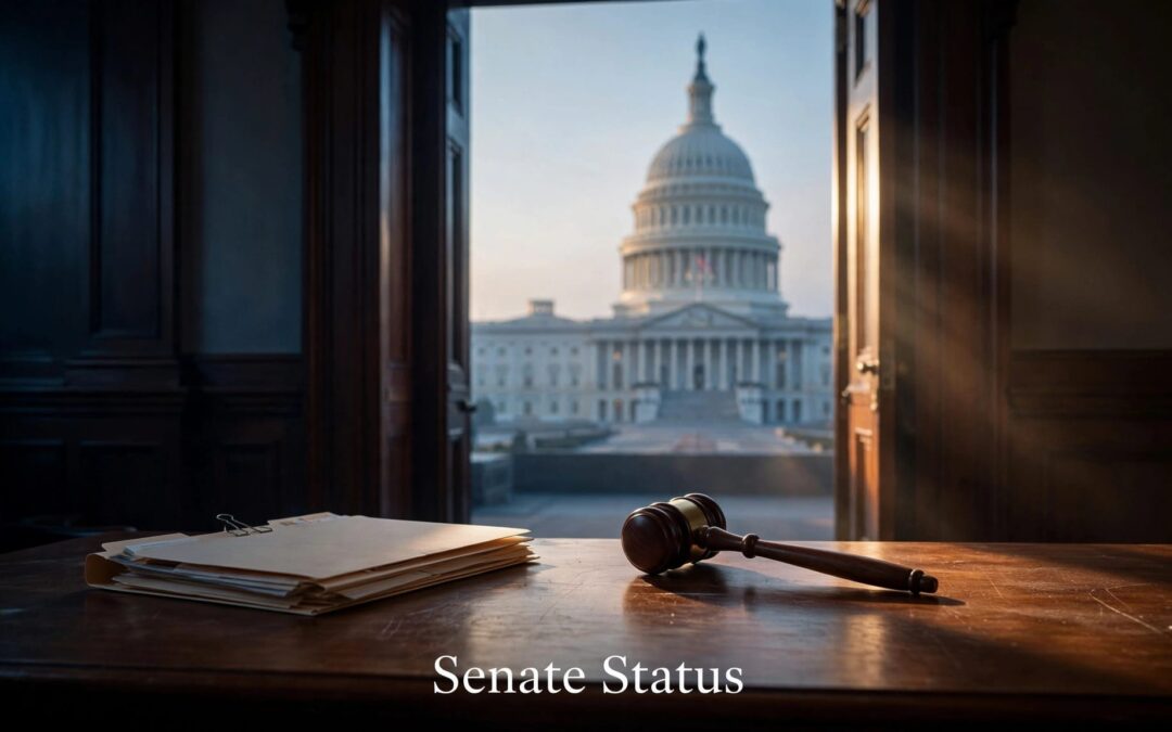 Senate confirmation status